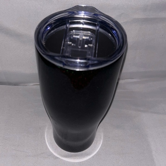 Tumbler Cup All Over Glitter Removable Lid Stainless Steel Thermal Hot and Cold - Picture 6 of 8